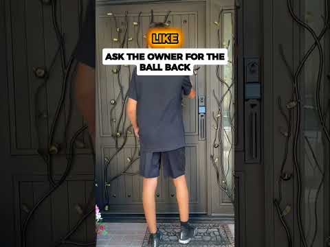 POV you kick your ball over the fence? #shorts #football #soccer
