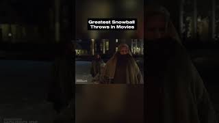 Greatest Snowball Throws in Movies ⛄️🎄 #snowball #christmas #elf