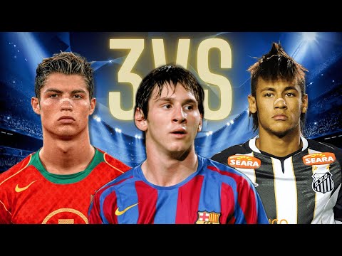 Young Ronaldo 🆚 Young Messi 🆚 Young Neymar 🔥💪