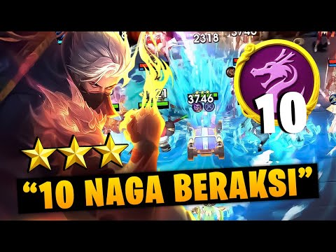 WUJUD ASLI 10 NAGA COY!! AUTO MUNCRAT!! - Magic Chess Gogo
