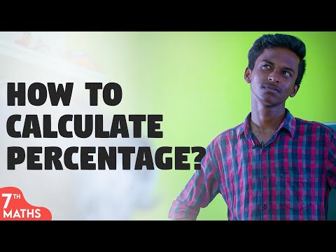 How to calculate percentage? | Class 7 | Maths | Chitti Classes