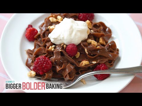 How to Make Chocolate Pasta Without a Machine