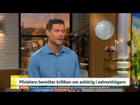 Johan Forssell bryter tystnaden: ”Som förälder och pappa blir man c… | Nyhetsmorgon | TV4 & TV4 Play
