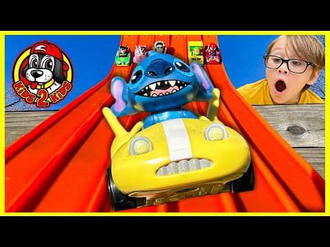 Hot Wheels Racerverse - OUR FAVORITE LILO & STITCH RACING COMPILATION