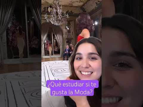 ¿Qué puedo estudiar si me gusta la moda? 🧵