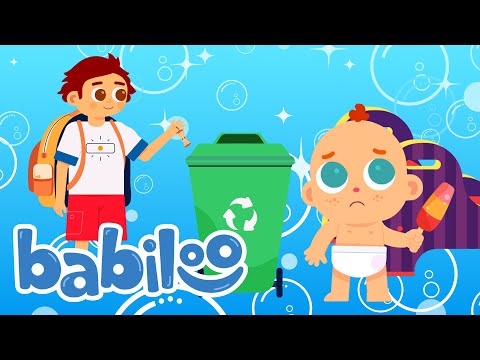 Thankful for teamwork while we clean up! 🙏🧹| Babiloo Nursery Rhymes 🎶#nurseryrhymes #song #kidssongs