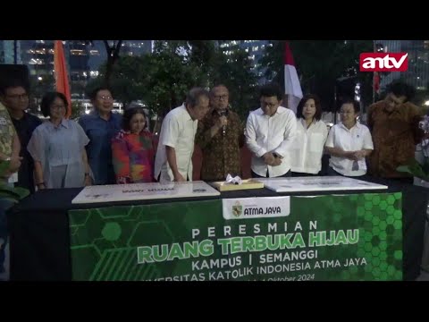 Hadirkan RTH, Unika Atma Jaya Wujudkan Komitmen sebagai Kampus Berkelanjutan