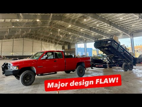 Fixing the OG 96 12 valve CUMMINS! Hitch was about to fall off!
