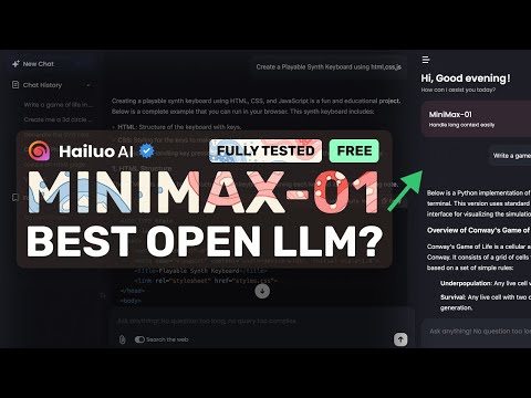 MiniMax-01: This OPENSOURCE Model HAS LONGEST 4M CONTEXT & BEATS OTHERS!