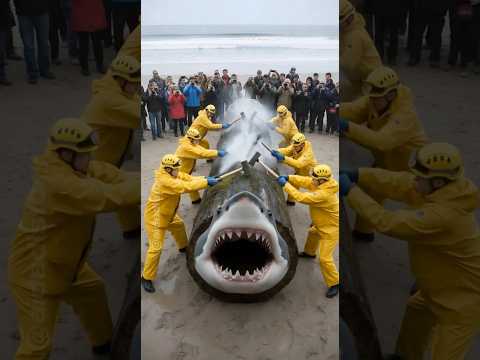 5 Year Old SHARK Stuck in Huge Log! Can We Save It?