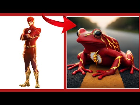 super heros but frog 🐸💥 all super heros (marvel & dc ) #marvel #spiderman #dc