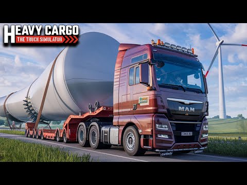 Heavy Cargo #11 - Landstraßenabenteuer: Windrad-Gondel zum Ziel