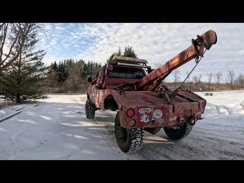 New rear tires for the wrecker