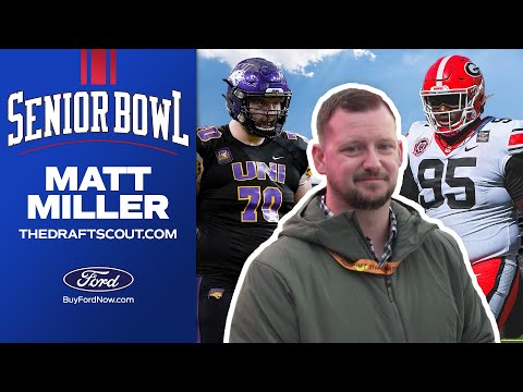 NFL Draft Analyst Matt Miller Previews Senior Bowl Prospects | New York Giants video clip