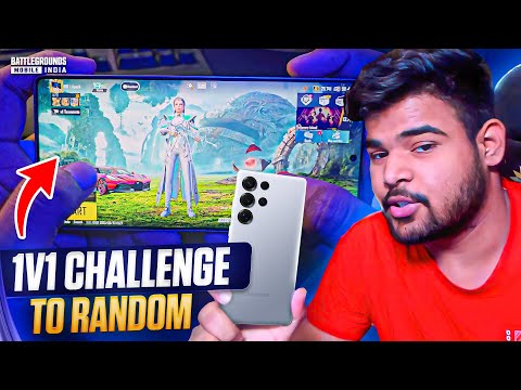 Random Player Challenged Me For 1v1🔥 @SamsungIndia