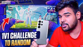 Random Player Challenged Me For 1v1🔥 @SamsungIndia