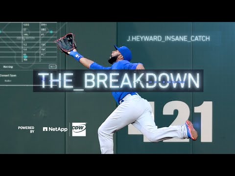 Cubs Outfielder Jason Heyward Breaks Down Insane Catch vs. Giants in 2016 video clip