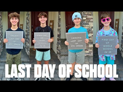 CRAZY LAST DAY OF SCHOOL | FIRST DAY OF SUMMER 2025