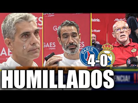 😂LOS MEJORES LLOROS DE LA CAVERNA 😂 PSG 4-0 REAL MADRID | VAYA HUMILLACIÓN | BARÇA HOY