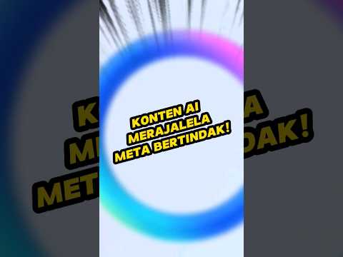 Konten AI merajalela, Meta bertindak!