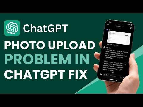 How to Upload Photo on ChatGPT | ChatGPT Photo Upload Problem !