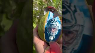 Funny pear edit of Connor hellebuyck