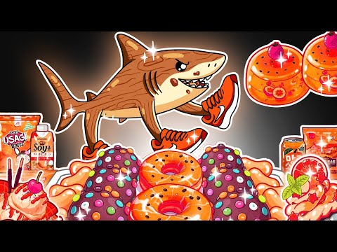 ASMR MUKBANG | BRAINROT, But SWAPPED COLORS ! GALAXY HONEY Desserts Food Mukbang | Animation