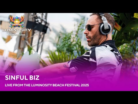 Sinful Biz live at Luminosity Beach Festival 2025 #LBF25