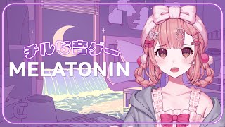 【Melatonin】リズム感0点がチルな音ゲーに挑戦するぞ.ᐟ.ᐟ【兎園るるか￤Vtuber】