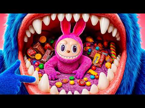目立たないおとなしい子がラブブになった！？にせものラブブ VS ほんものラブブ！