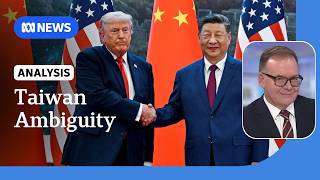 YouTube video thumbnail: 'Supplicant' Trump Reverts to Ambiguity on Taiwan After China Visit: John Barron