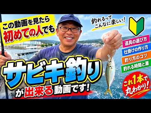 【永久保存版】サビキ釣り完全ガイド！初心者が最初に見る動画～はじめて釣りに行く人が見る動画～