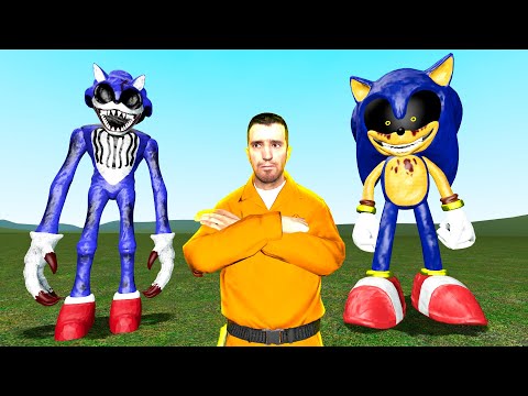 КАКОЙ МОНСТР САМЫЙ КРУТОЙ В ГАРРИС МОД COOP SONIC EXE BALDI SCP FNAF Garry's Mod Sandbox