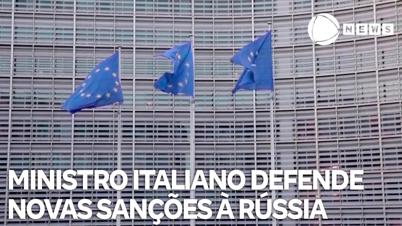 Ministro italiano defende novas sanções contra a Rússia