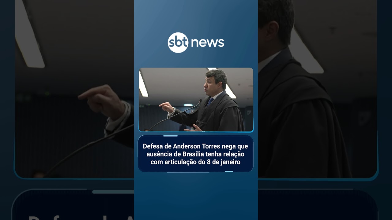 Defesa de Anderson Torres nega que ausência de Brasília tenha relação com 8 de janeiro