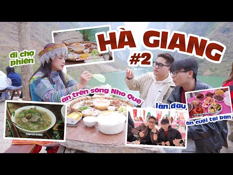 TOUR HÀ GIANG (khi chưa thành Tuyên Quang 🤣): Hà Pu cực bạo ăn tiệc cưới người lạ 😱👰🏽‍♀️