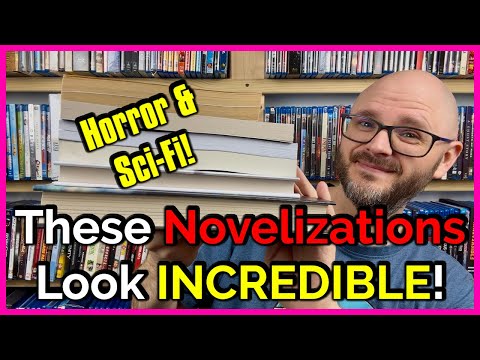 Movie Novelization Haul | Some of My Favorite Horror Movies...But in Book Form!