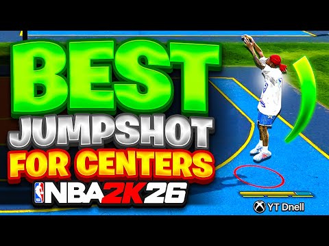 BEST JUMPSHOT FOR LOW 3PT CENTER BUILDS! 75 RATING