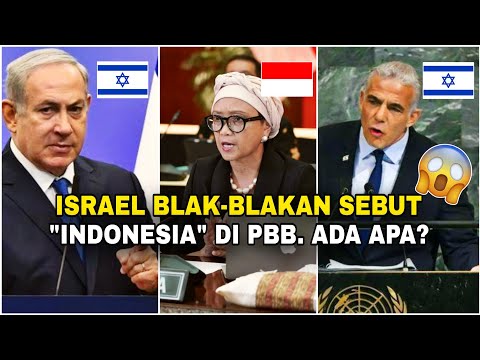 Israel blak-blakan sebut "Indonesia" di sidang PBB‼️Waduh, apa yang dibicarakan? 5 faktanya...
