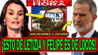 🔴¡LOCURA TOTAL EN VACIONES! DE LETIZIA ORTIZ Y FELIPE VI CON VUELOS FALCON Y PRENSA TRAS MARIVENT