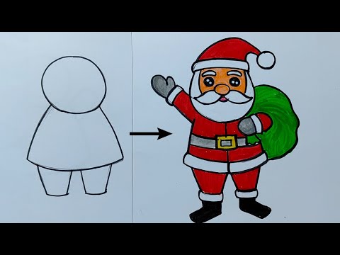 how to draw santa claus step by step,christmas drawing,santa claus drawing,merry christmas drawing,