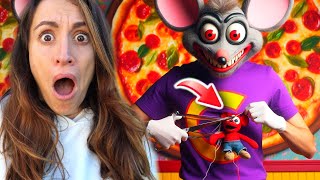 ¡ENCONTRE UNA RATA DE CHUCK E CHEESE EN MI CASA!😨ESTA MALDITA👹