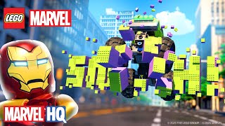 🏎️ Hulk et Iron Man poursuivent Venom à toute vitesse ! | LEGO Marvel | Marvel HQ France