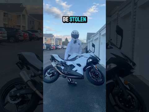 How Easy Is It To Steal A Motorcycle? #ninja400#ninja400 #motorcycle #sportbike #bike #biketok