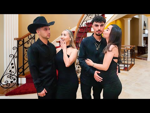 DOUBLE DATING WITH LITTLE SISTER AND HER BOYFRIEND!