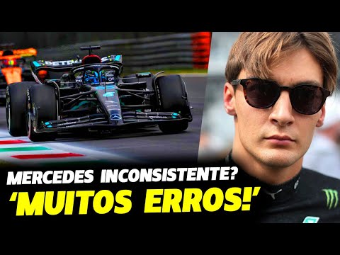 RUSSELL APONTA ERROS NA MERCEDES COMO CAUSA DA INCONSISTÊNCIA | FÓRMULA 1 | GP EM CASA