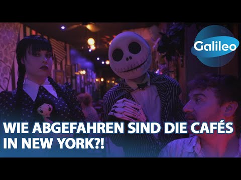 Bitte nur FLÜSTERN! Crazy Cafés in New York | Galileo