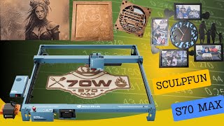 This Laser Engraving Project Will Surprise You! Sculpfun S70 Max