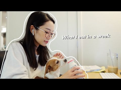 What I eat in (almost) a week 🍳 在家工作上班族的*真實*一週吃什麼