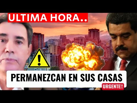 🚨 ULTIMA HORA VENEZUELA: PIDEN A LA POBLACION ESPERAR EN SUS CASAS❗OPERACION INMINENTE CONTRA MADURO